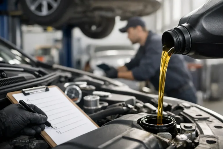 What’s on an Oil Change Service Checklist?
